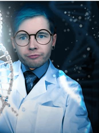 why is dantdm wearing glasses.